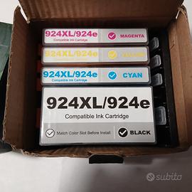 8 cartucce HP924XL nuove