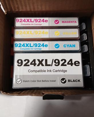 8 cartucce HP924XL nuove