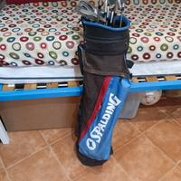 Sacca da golf e carrello