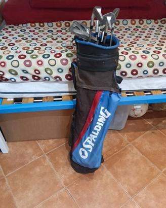 Sacca da golf e carrello