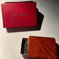 Copri fiammiferi in radica