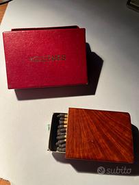 Copri fiammiferi in radica