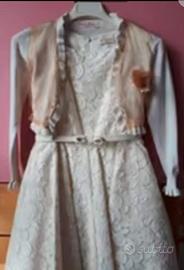 Abito bambina cerimonia Monnalisa