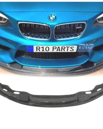 SPOILER LIP BMW F87 14-21 LOOK M2 CARBONIO