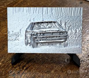 Lancia Delta Integrale Rally Legend
Quadretto 14cm