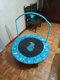 Trampolino Elastico per Bambini con Maniglione