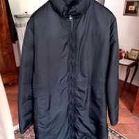 Giaccone impermeabile nero Armani Jeans 