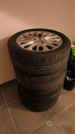 cerchi 17' originali BMW con gomme Bridgestone 