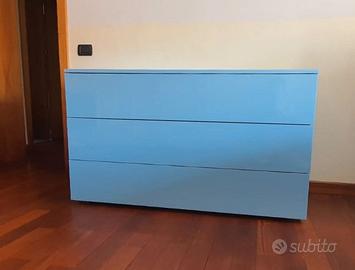 cassettiera con comodino