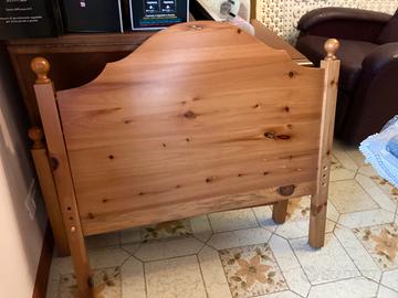 Letto singolo country