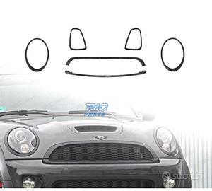 TELAI FARI GRIGLIA PER MINI R56 R57 R58 07-13 LOOK