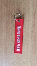 Portachiavi Remove Before Flight aviazione