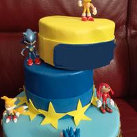 torta scenografica SONIC 