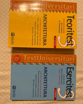 Libri Alpha Test Architettura – Manuale + Esercizi