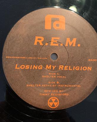 LP 33 giri dei R.E.M. Loosing my religion