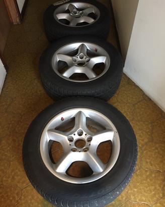 Cerchi in lega BMW 17 pollici compreso gomme