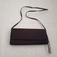 Pochette da cerimonia nera con pietre H&M