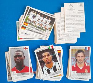 100 figurine diverse champions 2000 2001 calciator