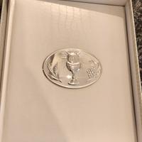 Album portafoto in argento per comunione 