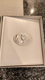 Album portafoto in argento per comunione 