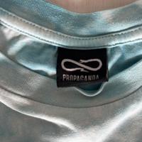 T-shirt Propaganda Blu Tie-Dye - Simbolo Iconico