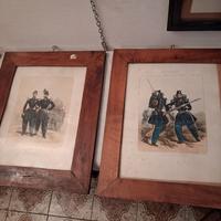 quadri di moda militare