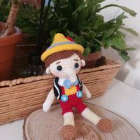 Pinocchio amigurumi 