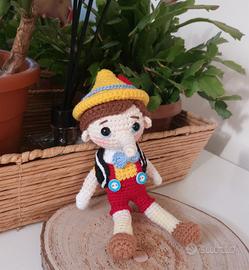 Pinocchio amigurumi 