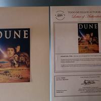 fotografia con autografo di Sting certificato 