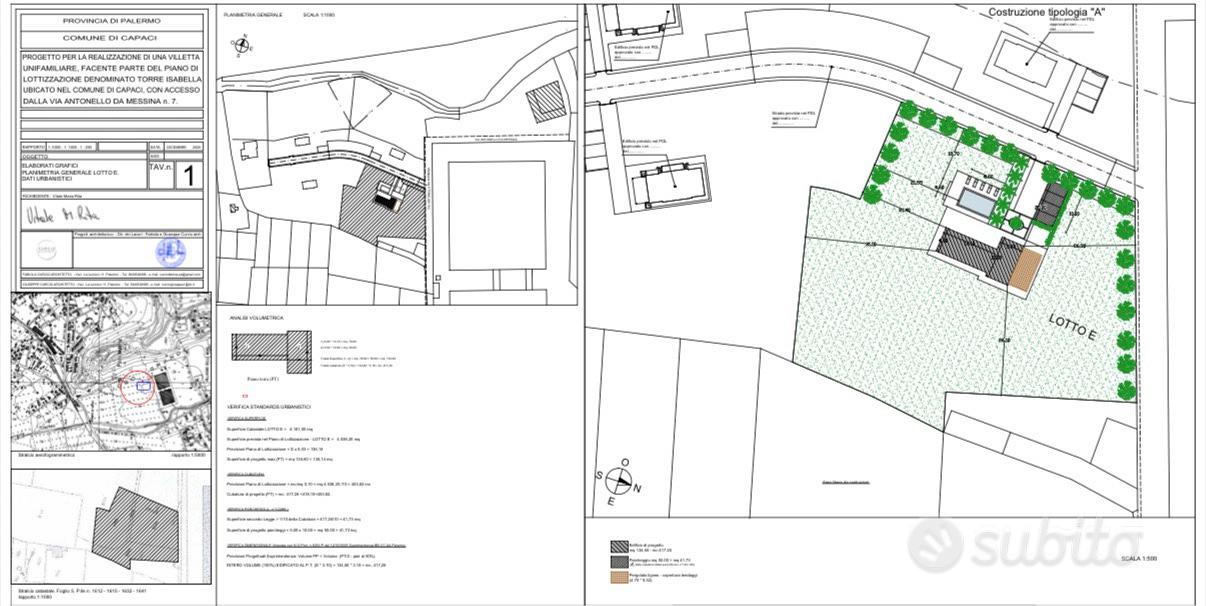 Terreno edificabile con proggetto. - Vista 2