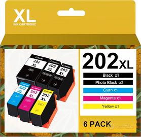 Cartucce per stampanti EPSON 202XL Multipack