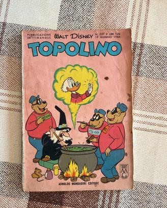 TOPOLINO numero 551 - 19 Giugno 1966