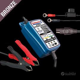 Caricabatterie e mantenitore di carica a quattro f