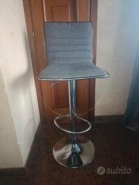 sedia da bar regolabile 