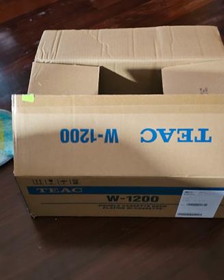 TEAC W-1200 Piastra Doppia Cassetta - COME NUOVA