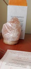 Lampada di sale dell Himalaya, con certificazione