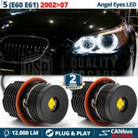 Luci posizione Led Angel Eyes BMW Serie 5 E60 E61