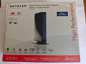 Netgear N600 modem router 