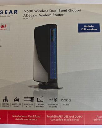 Netgear N600 modem router 