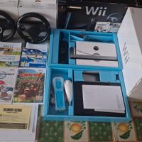 Console Nintendo Wii Nera Mario Kart + Wii Sport
