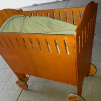 culla design in legno marino