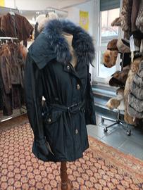 Giacca Impermeabile Blu Oltremare