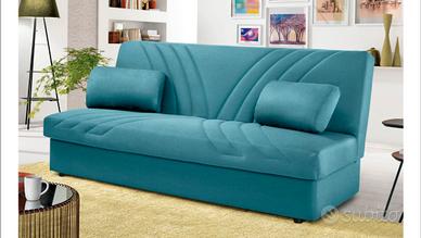 Divano letto 3 posti meccanismo clic/clac