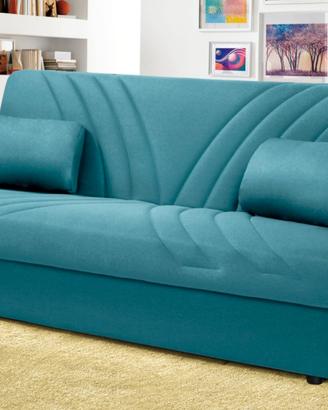 Divano letto 3 posti meccanismo clic/clac