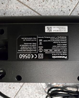  Panasonic audio  SU -H T B  18