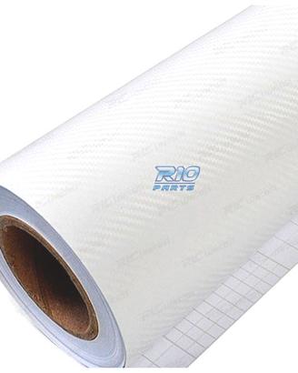 VINILE ADESIVO EFFETTO CARBONIO BIANCO