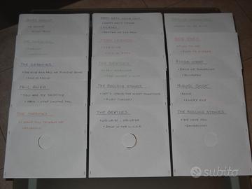 VINILI 45 GIRI – 40 VINILI ARTISTI VARI STRANIERI