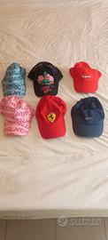 Lotto 6 Cappelli Visiera - Ferrari/Vigorsol