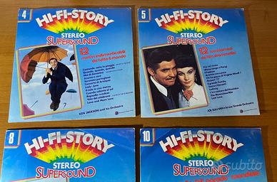 Lotto 8 Vinili Hi-Fi Story - Grandi Successi