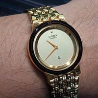 Orologio unisex Citizen placcato oro vintage